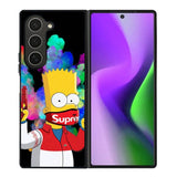 Bart Simpsons Fog And Gun Samsung Galaxy Z Fold 6 5G 2024 Case OV9889