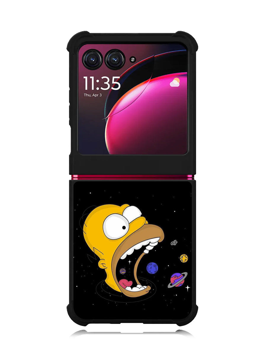 Homer Simpsons Eating Planet Motorola Moto Razr Plus 2023 , Moto Razr+ 2023 Case OV9895