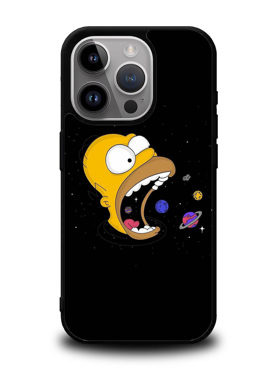 Homer Simpsons Eating Planet iPhone 16 Pro Max Case OV9895