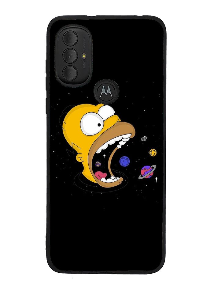 Homer Simpsons Eating Planet Motorola Moto G Pure 2021 , Moto G Power 2022 Case OV9895