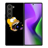 Homer Simpsons Eating Planet Samsung Galaxy Z Fold 6 5G 2024 Case OV9895
