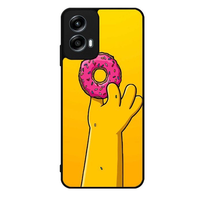 Donuts The Simpsons Motorola Moto G Play 2024 Case OV9894