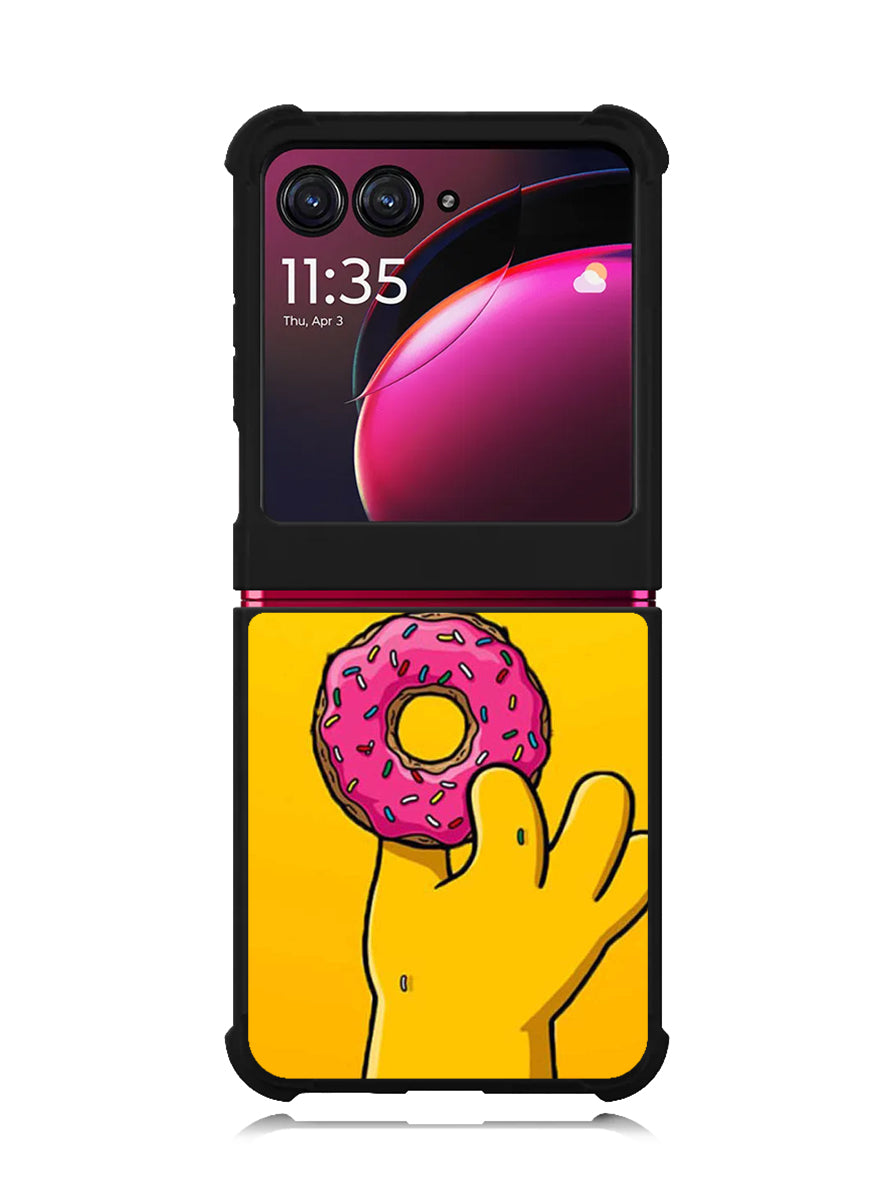 Donuts The Simpsons Motorola Moto Razr Plus 2023 , Moto Razr+ 2023 Case OV9894