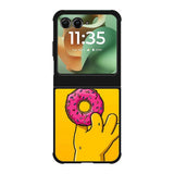 Donuts The Simpsons Motorola Moto RAZR 2025 Case OV9894