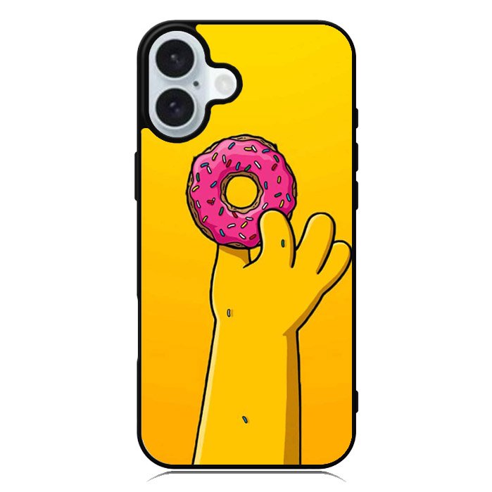 Donuts The Simpsons iPhone 16 Case QC9894
