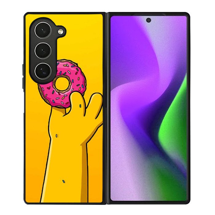 Donuts The Simpsons Samsung Galaxy Z Fold 6 5G 2024 Case OV9894