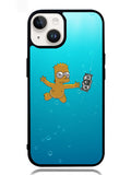 Bart Simpsons Nevermind Nirvana iPhone 14 Case