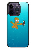 Bart Simpsons Nevermind Nirvana iPhone 14 Pro Max Case OV9891