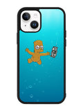 Bart Simpsons Nevermind Nirvana iPhone 15 Plus Case OV9891