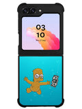 Bart Simpsons Nevermind Nirvana Samsung Galaxy Z Flip 5 5G 2023 Case