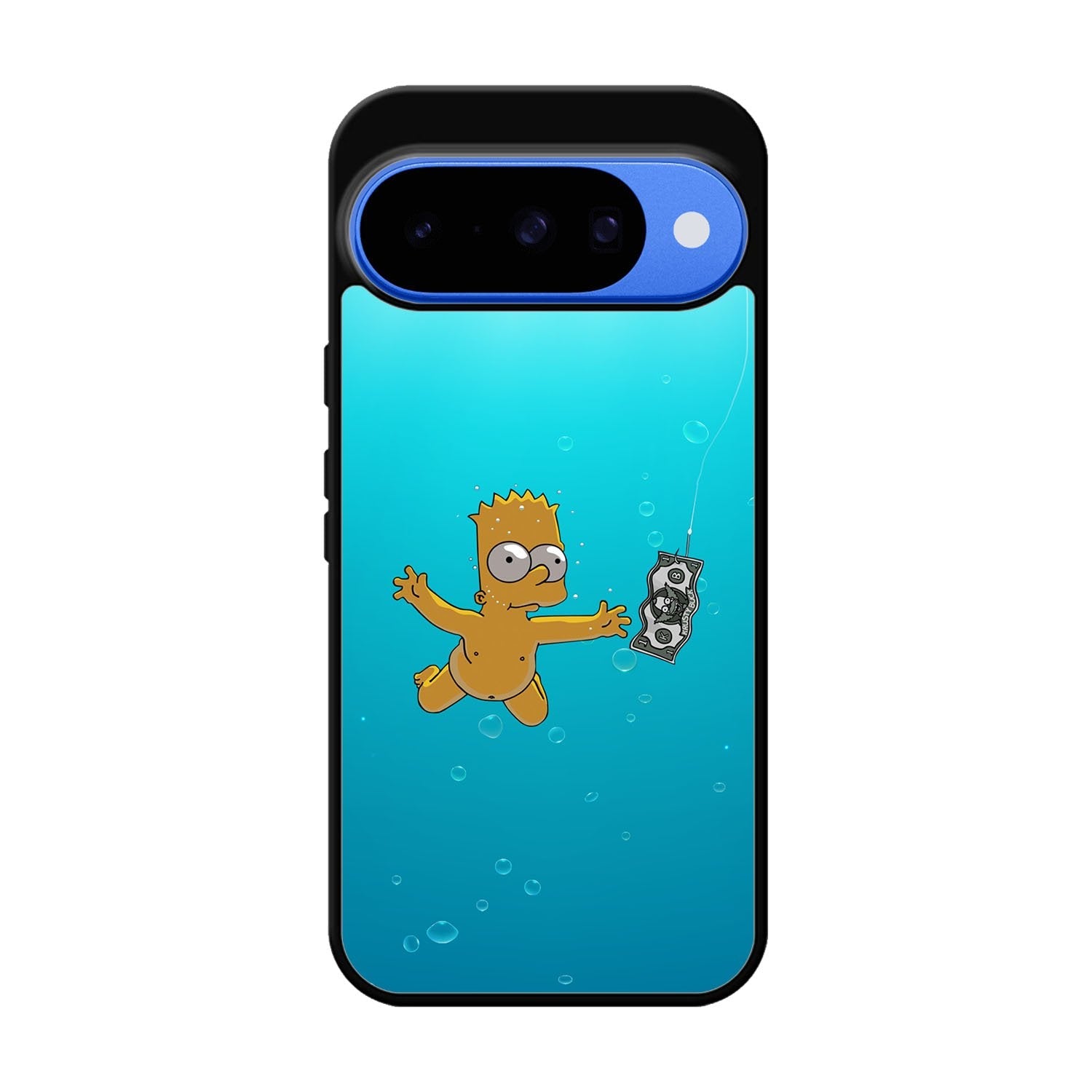 Bart Simpsons Nevermind Nirvana Google Pixel 10 Case