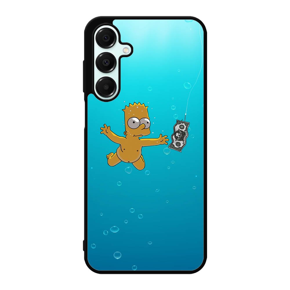 Bart Simpsons Nevermind Nirvana Samsung Galaxy A16 Case OV1729