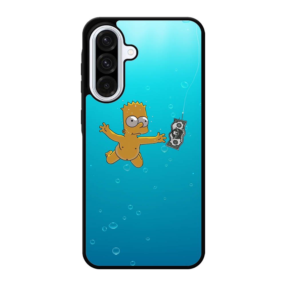 Bart Simpsons Nevermind Nirvana Samsung Galaxy A56 Case OV0357