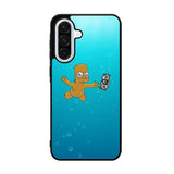 Bart Simpsons Nevermind Nirvana Samsung Galaxy A36 Case OV6247