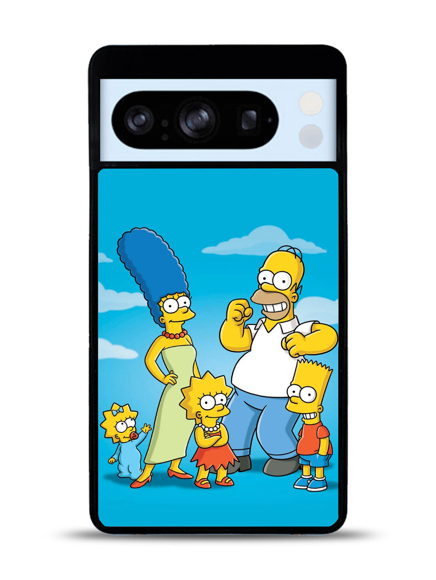 The Simpsons Family Google Pixel 8 Pro Case QC9899