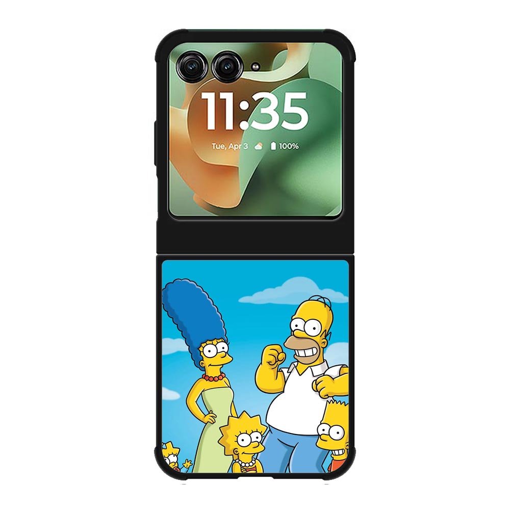The Simpsons Family Motorola Moto RAZR 2025 Case OV9899