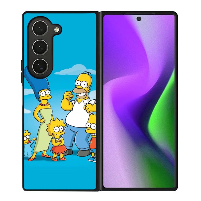 The Simpsons Family Samsung Galaxy Z Fold 6 5G 2024 Case OV9899
