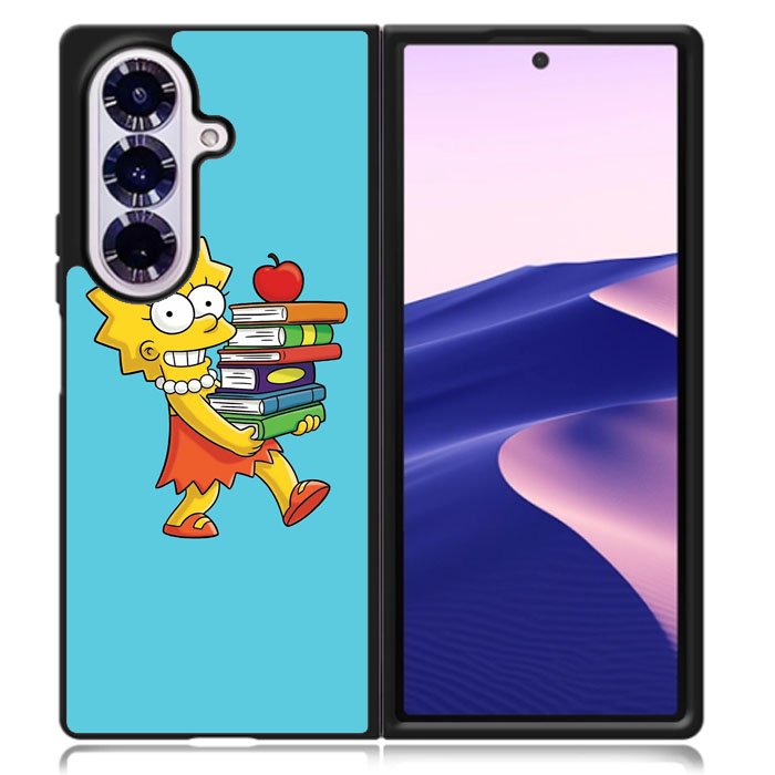 Lisa Simpson Samsung Galaxy Z Fold 7 Case OV9896