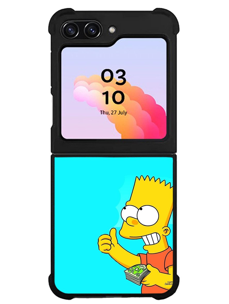 Bart Simpson Samsung Galaxy Z Flip 5 5G 2023 Case OV9887