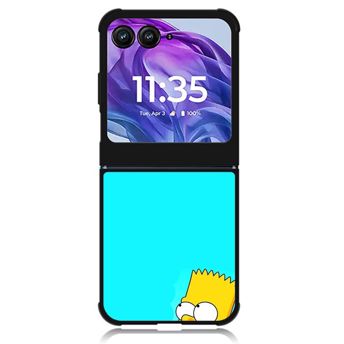 Bart Simpson Motorola Moto Razr Plus 2024 , Moto Razr+ 2024 Case OV9887
