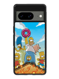The Simpsons Fire Family Google Pixel 8 Case QC9900