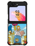 The Simpsons Fire Family Samsung Galaxy Z Flip 5 5G 2023 Case OV9900