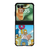 The Simpsons Fire Family Motorola Moto RAZR 2025 Case OV9900