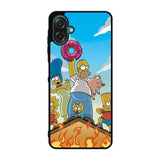 The Simpsons Fire Family Samsung Galaxy A07 Case QC9900