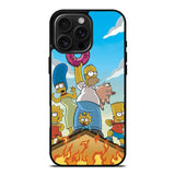 The Simpsons Fire Family iPhone 16 Pro Case OV9900