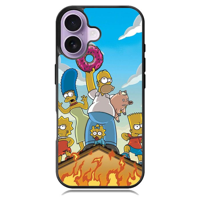 The Simpsons Fire Family iPhone 17 Case OV9900