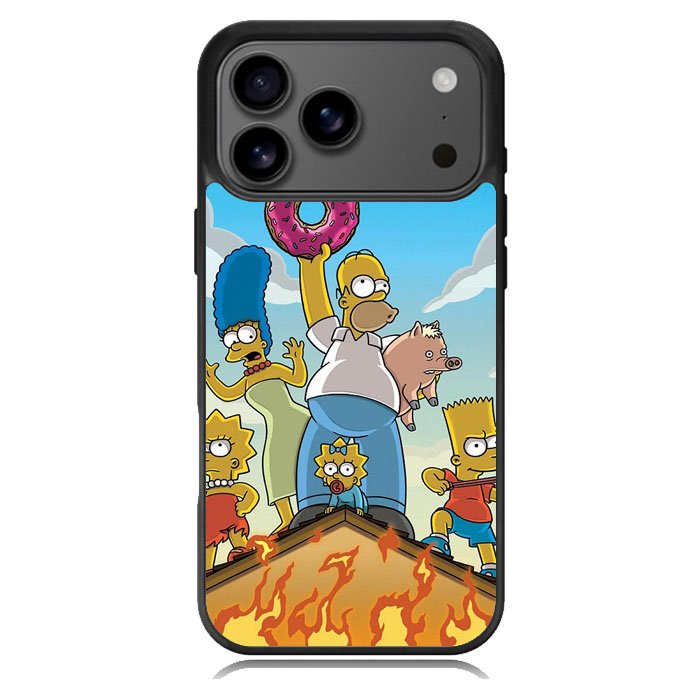 The Simpsons Fire Family Samsung Galaxy S26 Ultra Case OV9900