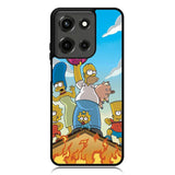 The Simpsons Fire Family Motorola Moto G 5G 2025 Case OV9900