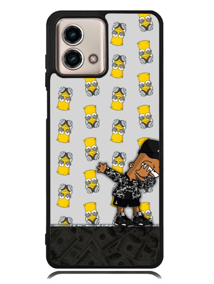 Bart Simpsons Hypebeast Motorola Moto G Stylus 5G 2023 Case OV9890