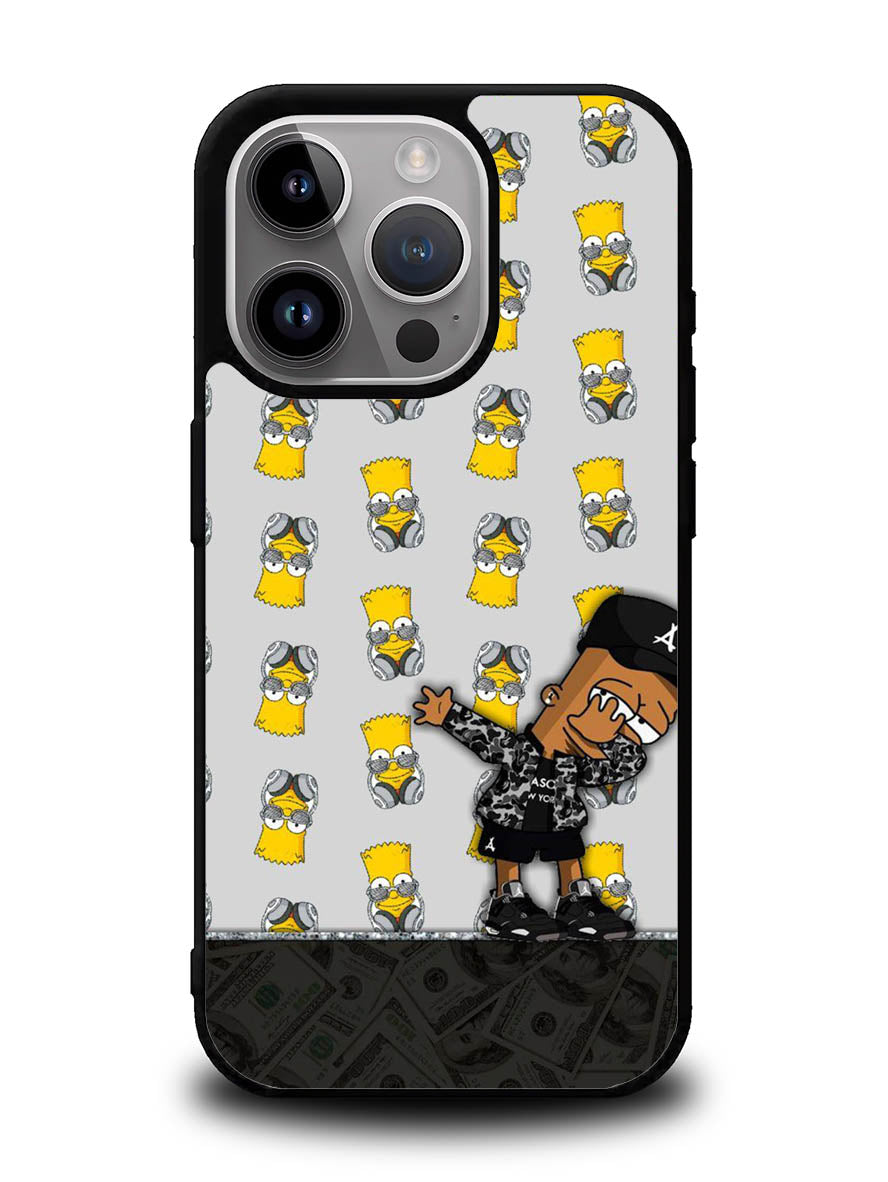 Bart Simpsons Hypebeast iPhone 15 Pro Case OV9890