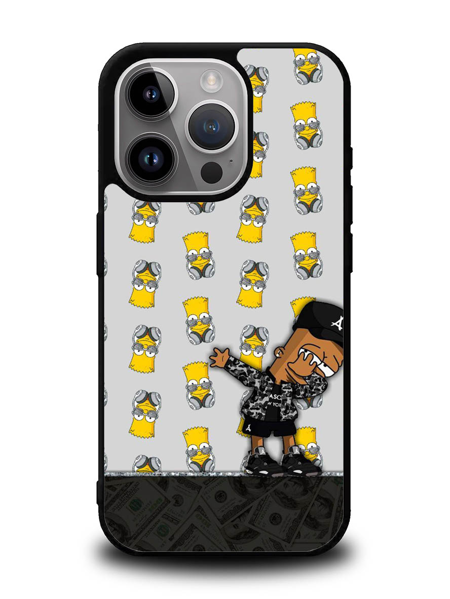 Bart Simpsons Hypebeast iPhone 16 Pro Case OV9890