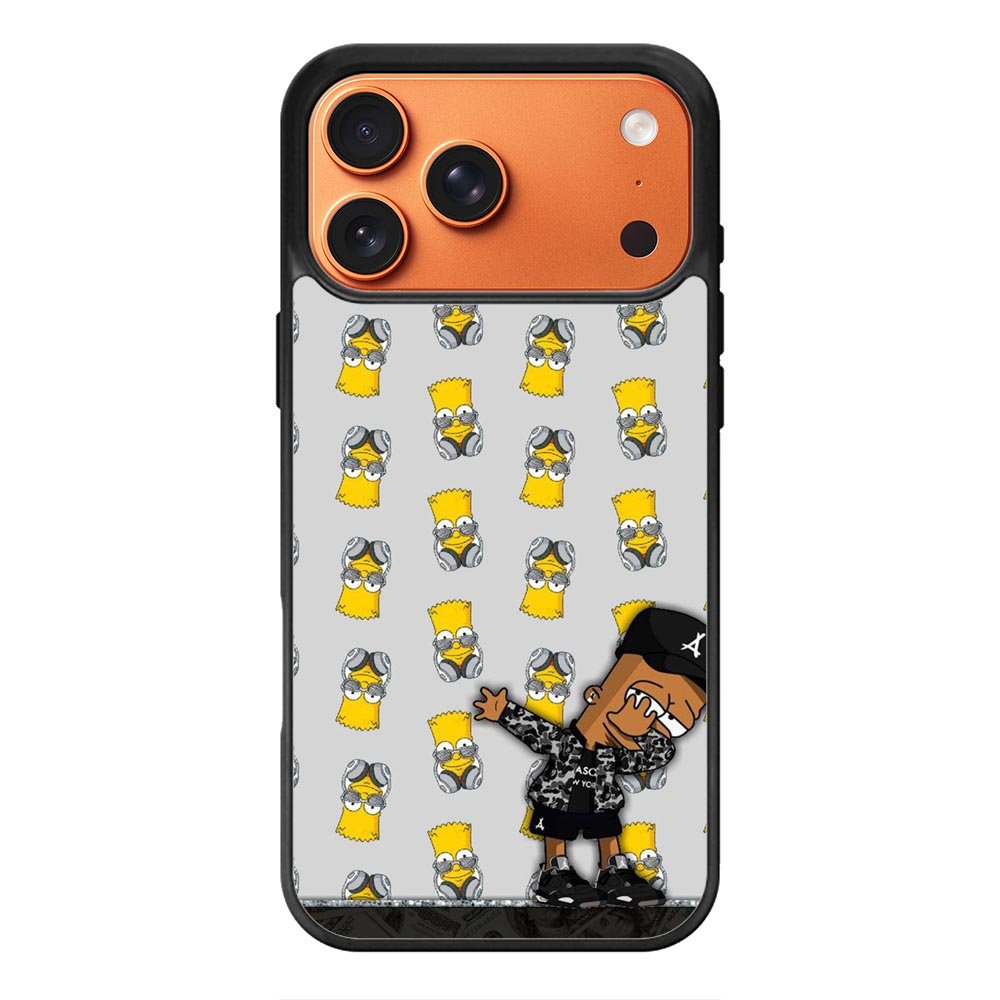 Bart Simpsons Hypebeast iPhone 17 Pro Case QC9890