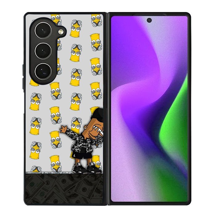 Bart Simpsons Hypebeast Samsung Galaxy Z Fold 6 5G 2024 Case OV9890