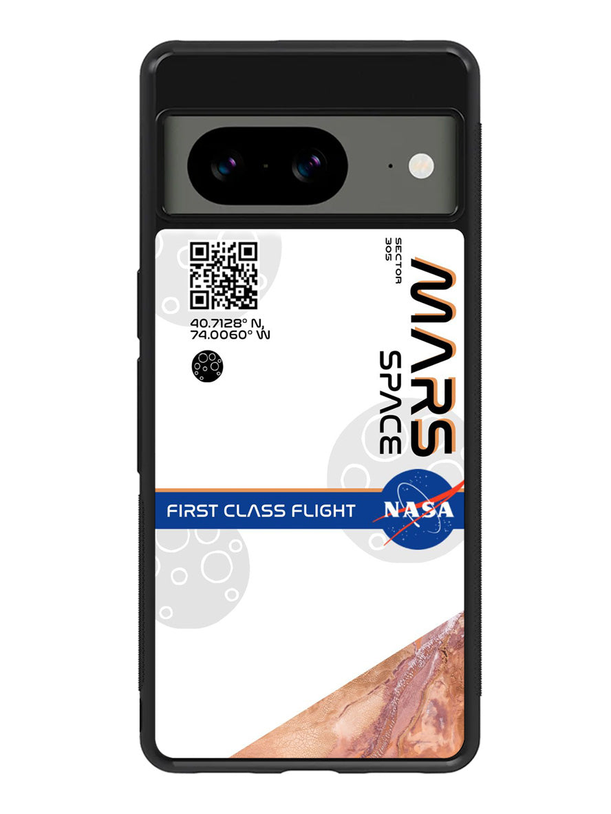 Nasa flight ticket Google Pixel 8 Case QC9913