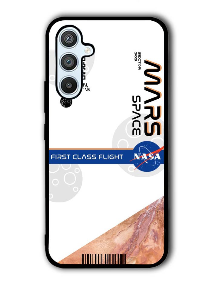 Nasa flight ticket Samsung Galaxy A14 5G Case QC9913