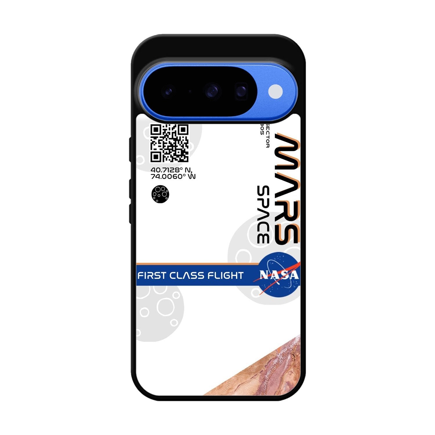 Nasa flight ticket Google Pixel 10 Case OV9913