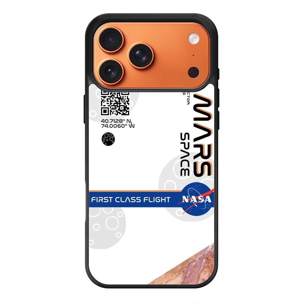 Nasa flight ticket iPhone 17 Pro Max Case OV9913