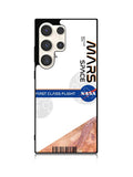 Nasa flight ticket Samsung Galaxy S25 Ultra 5G Case QC9913