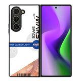 Nasa flight ticket Samsung Galaxy Z Fold 6 5G 2024 Case OV9913