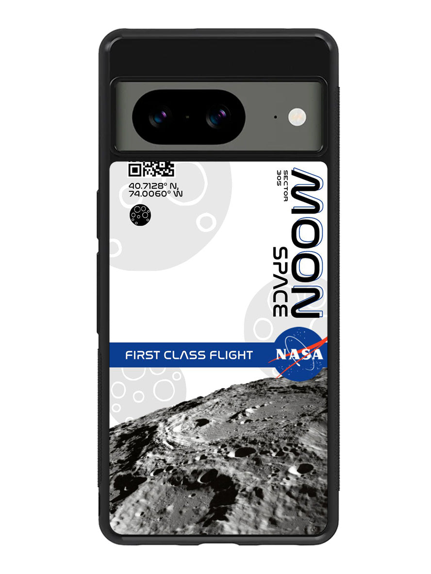 Nasa First Class Flight To The Moon Google Pixel 8 Case QC9912