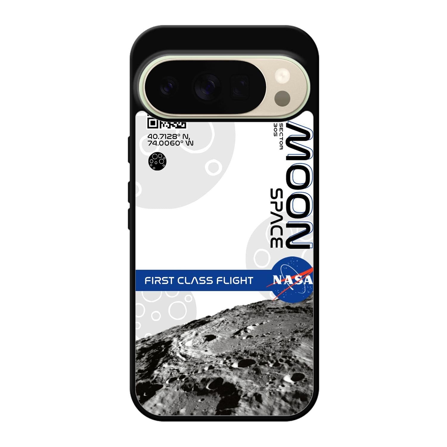 Nasa First Class Flight To The Moon Google Pixel 10 Pro Case OV9912