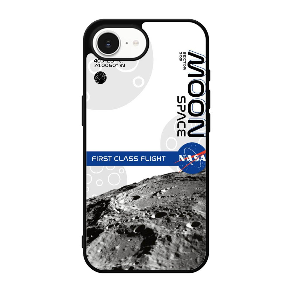 Nasa First Class Flight To The Moon iPhone 17e Case OV9912