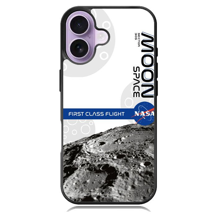 Nasa First Class Flight To The Moon iPhone 17 Case OV9912