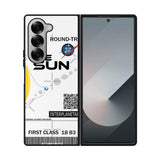 Nasa Round Trip The Sun Samsung Galaxy Z Fold 7 5G Case QC9916