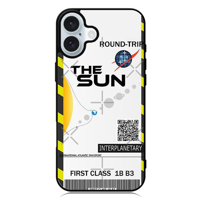 Nasa Round Trip The Sun iPhone 16 Plus Case QC9916