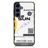 Nasa Round Trip The Sun Samsung Galaxy S25 FE Case OV9916